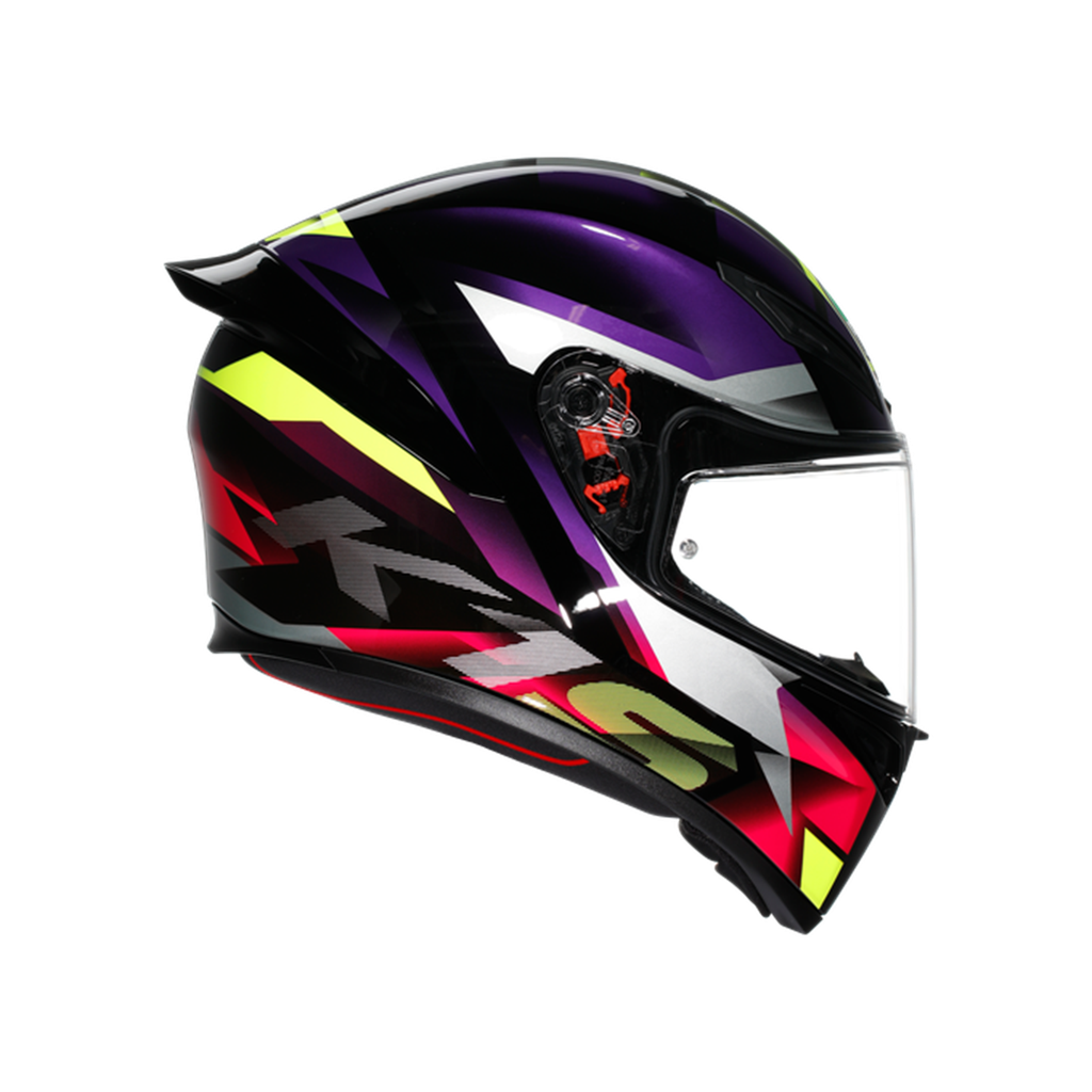 AGV KASK/K1 S FASTLAP BLACK PURPLE PINK M0196 FASTLAP
