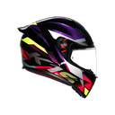 AGV KASK/K1 S FASTLAP BLACK PURPLE PINK M0196 FASTLAP