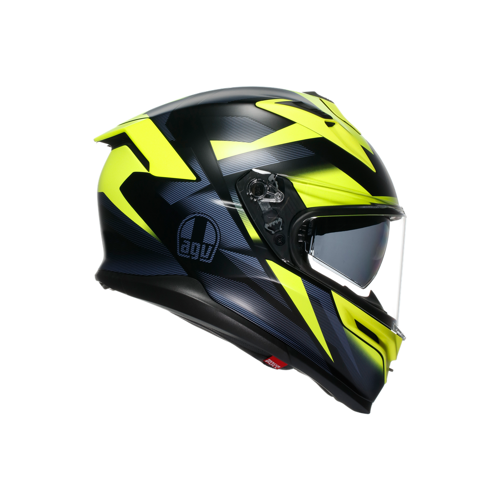 AGV KASK/K7 MPLK GLIMPSE MATT BLACK YELLOW FLUO