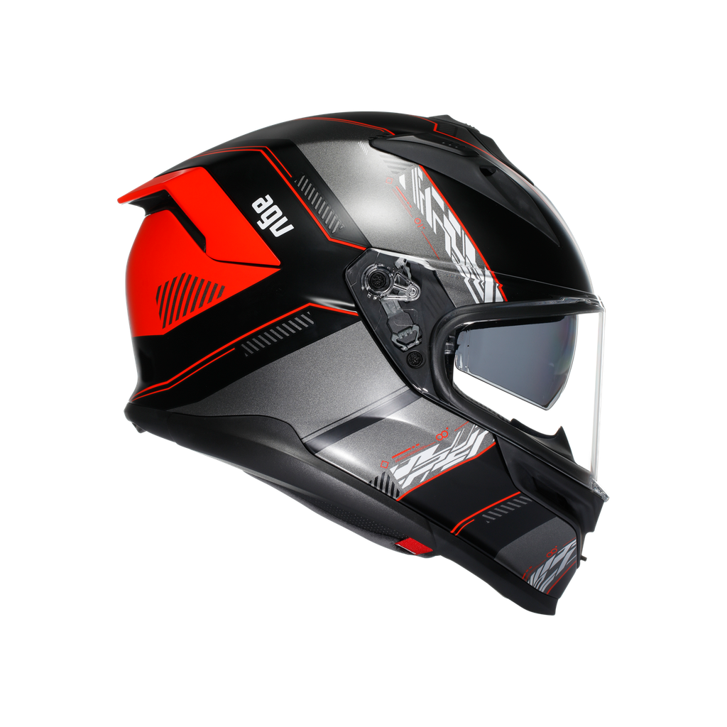 AGV KASK/K7 MPLK KYBER MATT BLACK RED