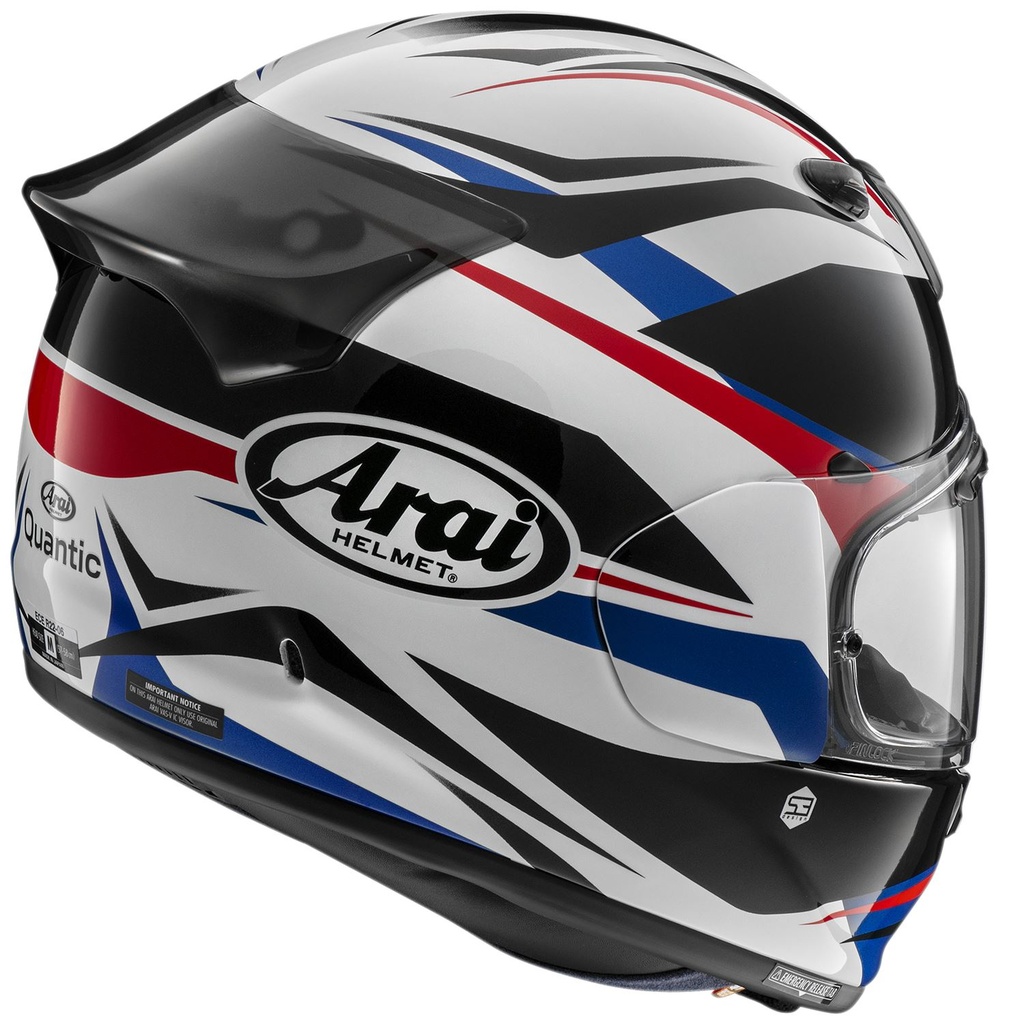 ARAI KASK-QUANTIC RAY WHITE