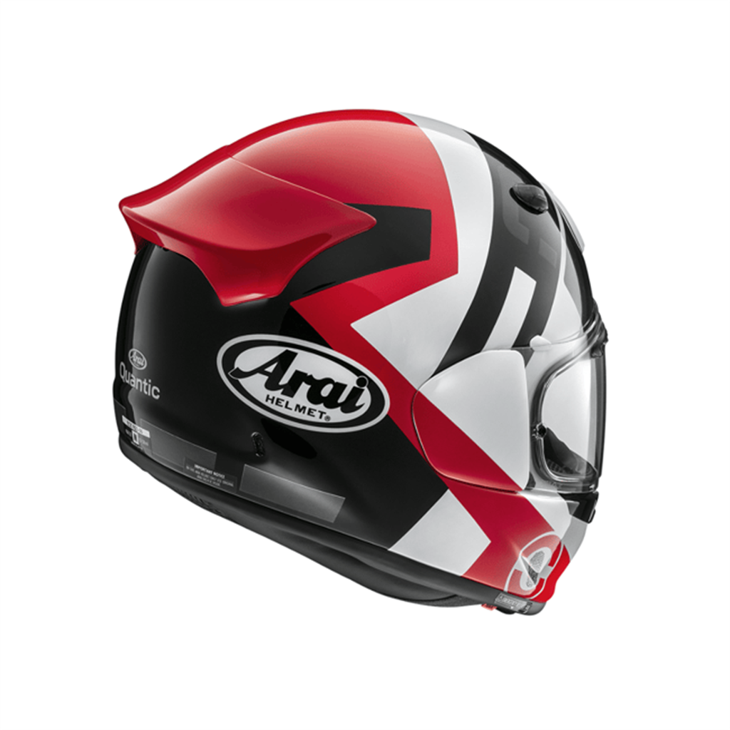 ARAI KASK-QUANTIC SPACE RED