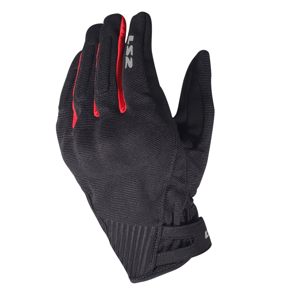 LS2 DART 2 EVO ELDİVEN SİYAH-KIRMIZI