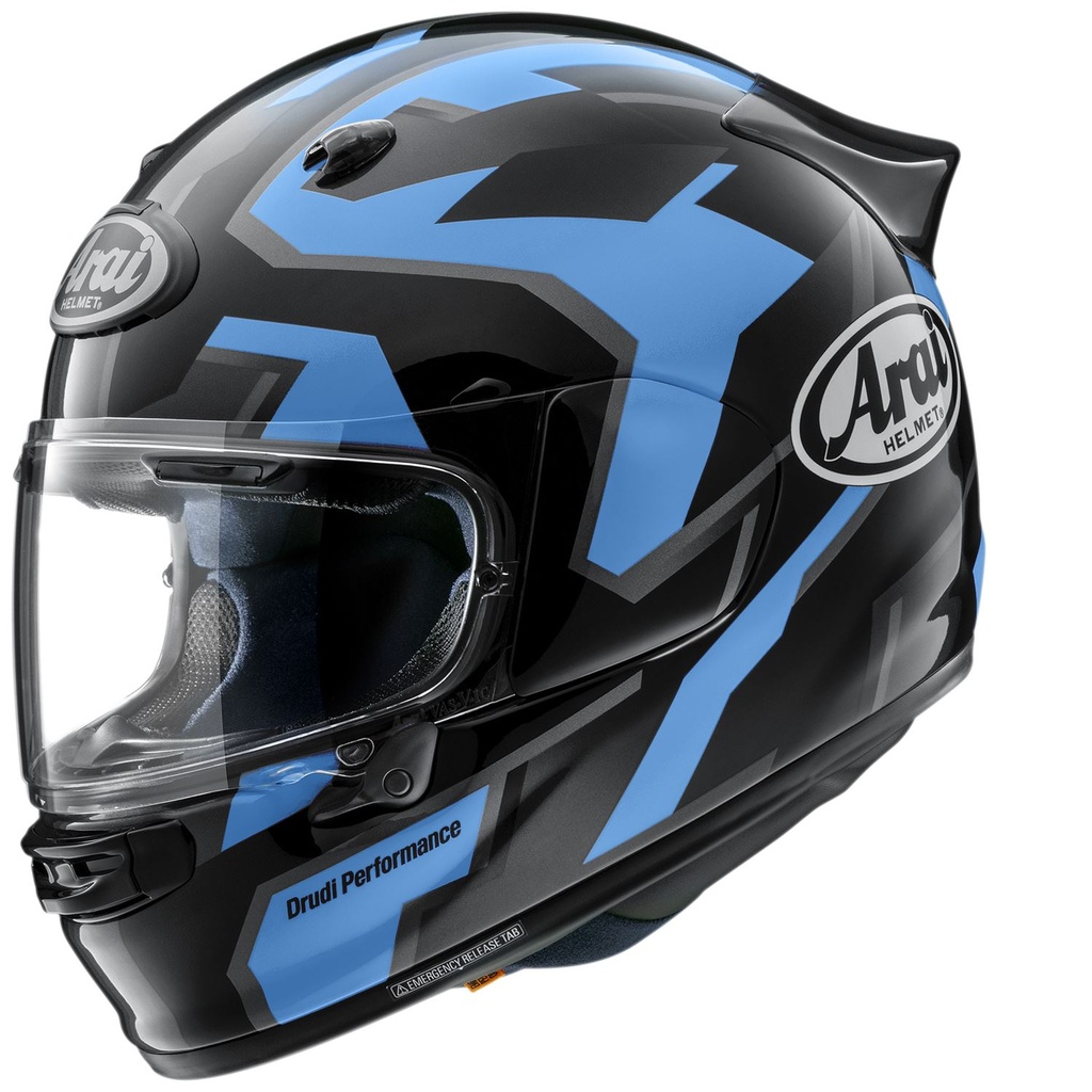 ARAI Quantic Robotik Blue Kapalı Kask