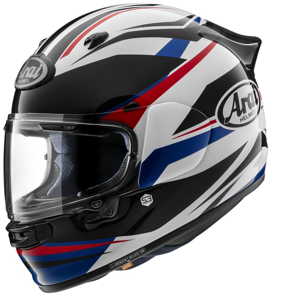 ARAI KASK-QUANTIC RAY WHITE