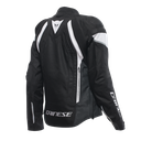 DAINESE CEKET/AVRO 5 TEX JACKET WMN BLACK/WHITE/BLACK