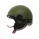 MOMO KASK/ FGTR CLASSIC MONO MATT MILITARY GREEN BLACK
