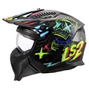 LS2 DRIFTER RAYZ SİYAH-MAVİ KASK