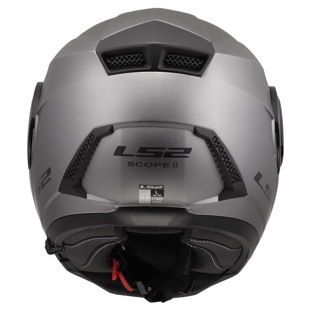 LS2 SCOPE 2 MAT TITANIUM KASK