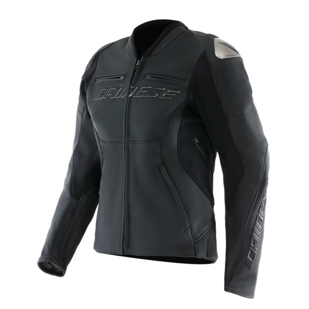 DAINESE CEKET RACING 5 LEATHER WMN BLK BLK