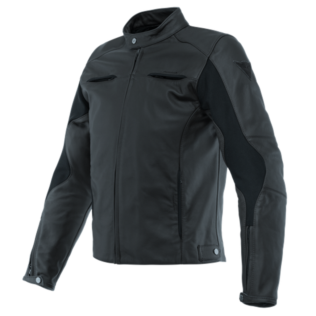 DAINESE/RAZON 2 LEATHER JACKET BLACK