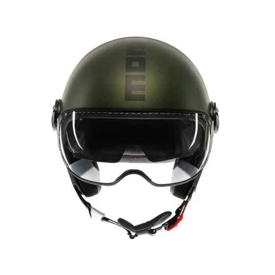 MOMO KASK/ FGTR CLASSIC MONO MATT MILITARY GREEN BLACK