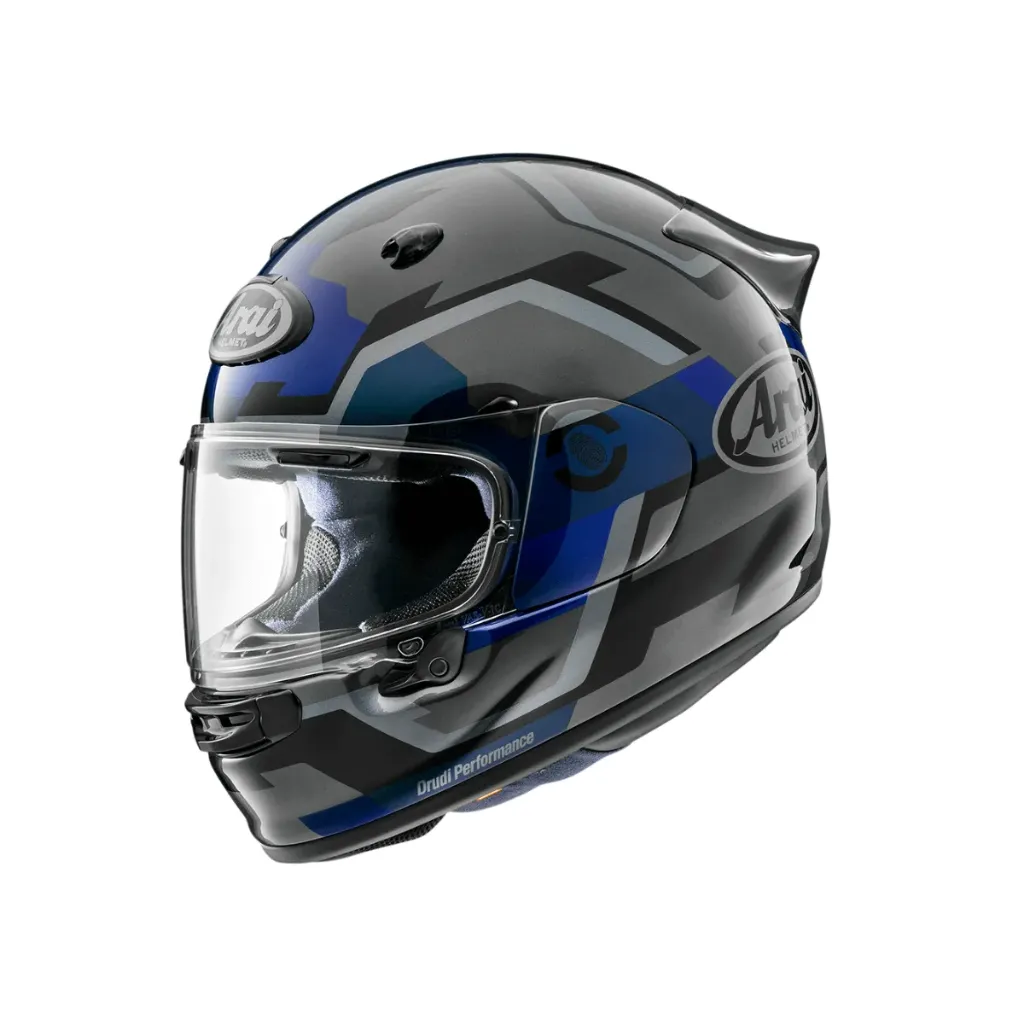 [M03ARI01002507-0S] ARAI Quantic Face Blue Kapalı Kask (S)