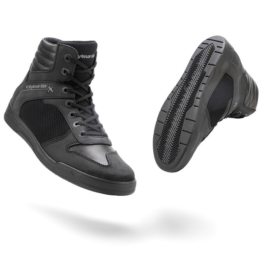 Stylmartin Atom Evo Sneakers Yazlık Motosiklet Botu Siyah (40)