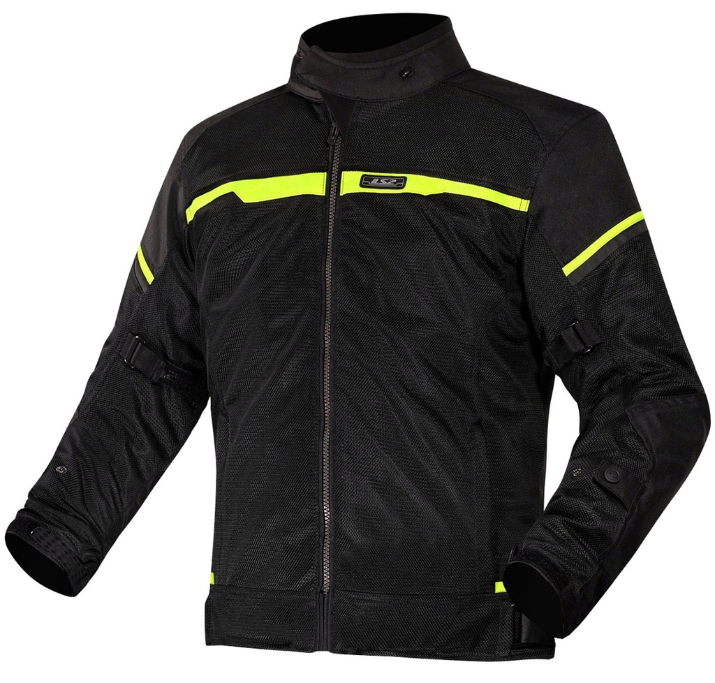 [M01LS201030482-0S] LS2 RIVA MONT SİYAH-NEON SARI (S)