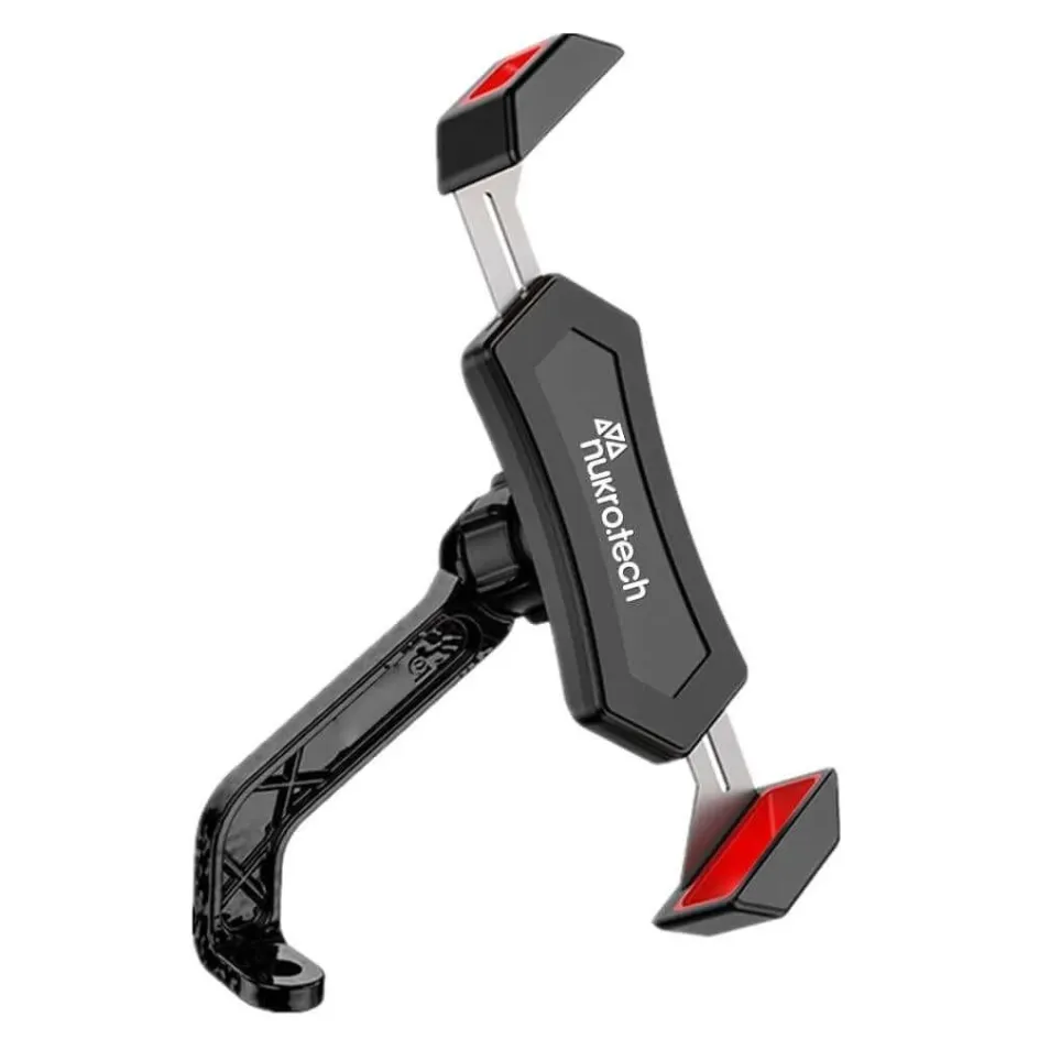 [M05NKT04040400-00] NUKRO TECH MLS Ayna Dibi Bağlantılı Motosiklet Telefon Tutucu