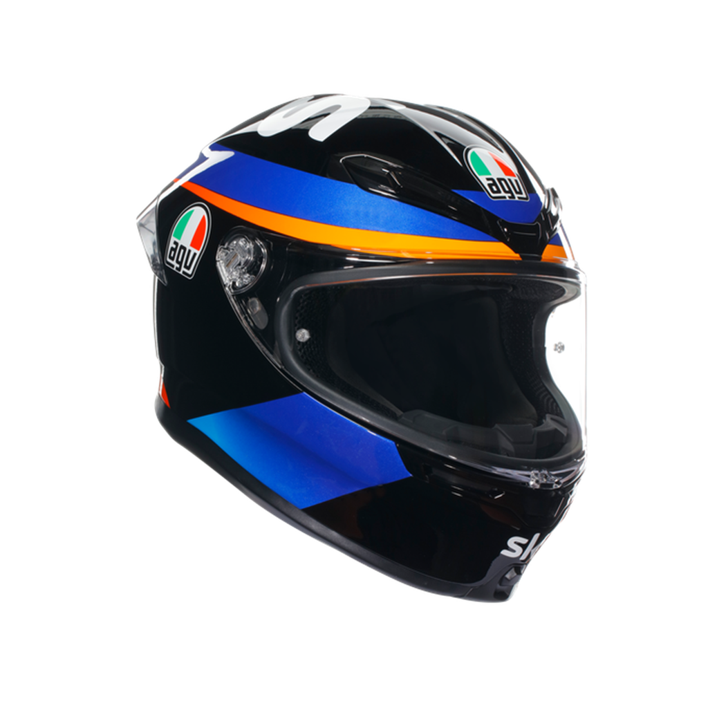 [M03AGV01002607-0S] AGV K6 S Marini Sky Racing Team 2021 Kapalı Kask (S)
