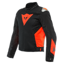 DAINESE Energyca Air Black Fluo Red Tekstil Mont