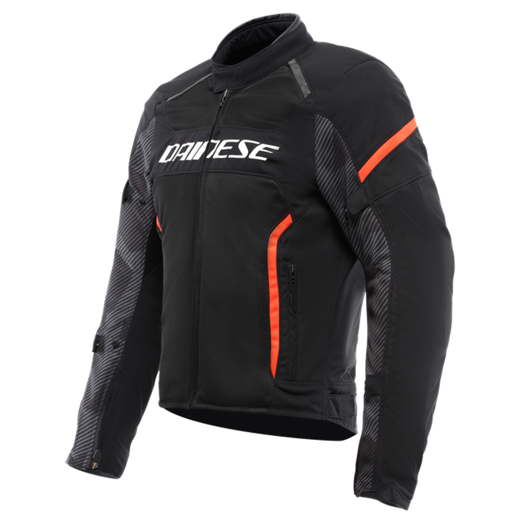 DAINESE Air Frame 3 Black Red Fluo Tekstil Mont