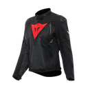 DAINESE Super Sprint Black Red Lava D-Dry Kadın Mont
