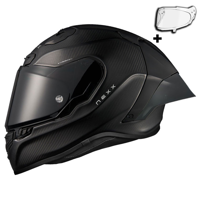 [M03NEX01002041-0S] NEXX X.R3R ZERO PRO 2 MAT KARBON-SİYAH KASK (S)