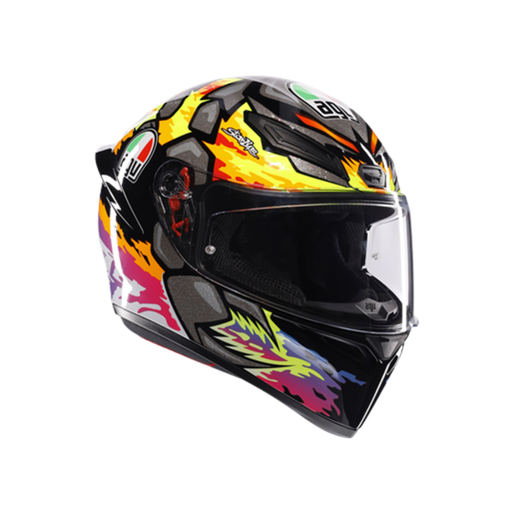 [M03AGV01002406-1S] AGV K1 S Bezzecchi Kapalı Kask (XS)