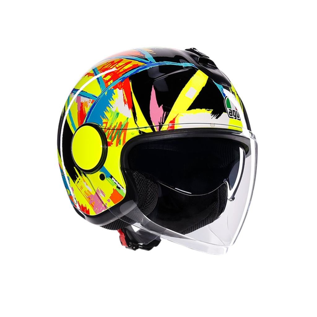 [M03AGV020007104-1S] AGV Eteres Rossi Winter Test 2019 Açık Kask (XS)