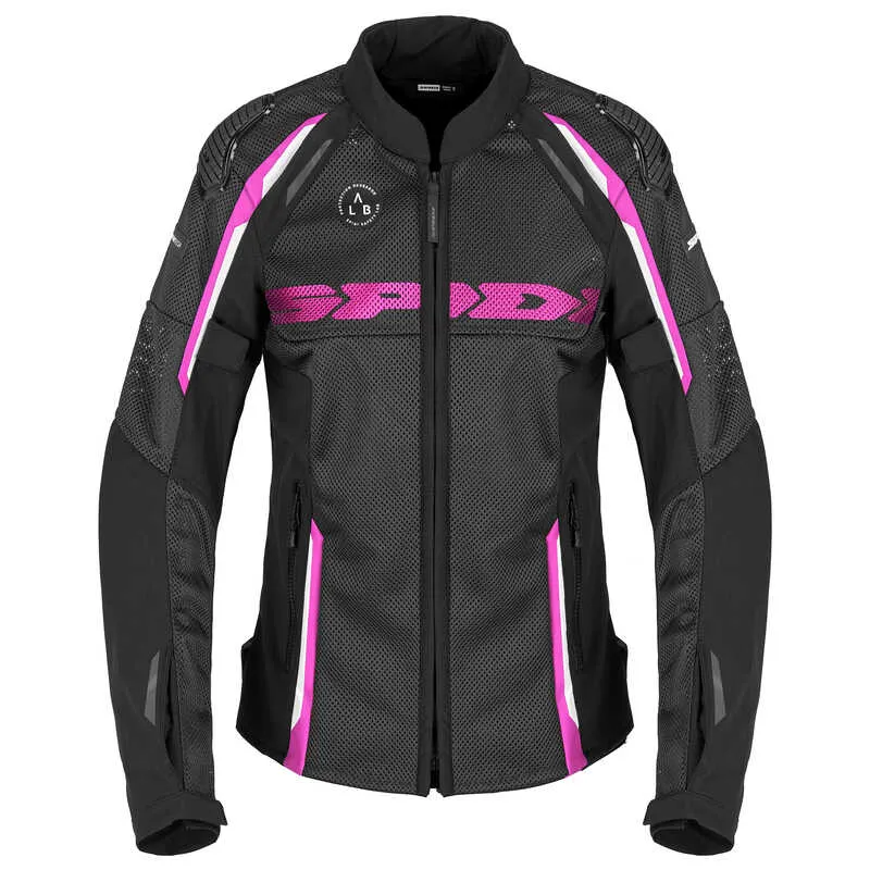 SPIDI RACE WARRIOR NET 2 LADY YAZLIK KADIN CEKET SİYAH FUŞYA