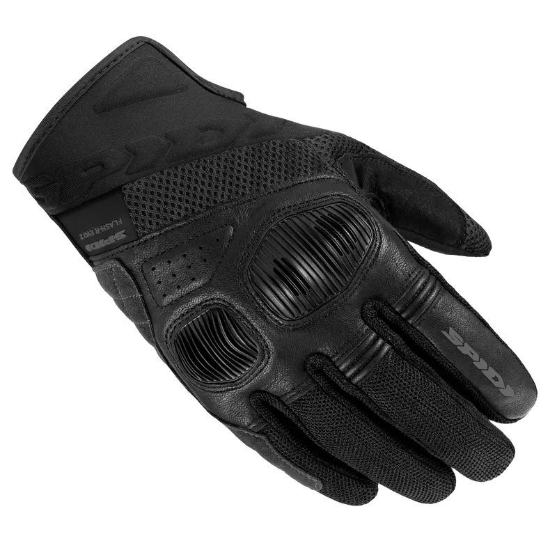 [M01SPD03012170-0S] SPIDI FLASH-R EVO 2 YAZLIK ELDİVEN SİYAH (S)