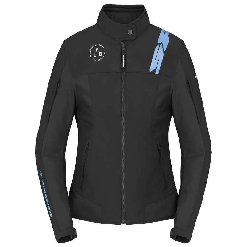 SPIDI CORSA TEX LADY KADIN CEKET SİYAH MAVİ