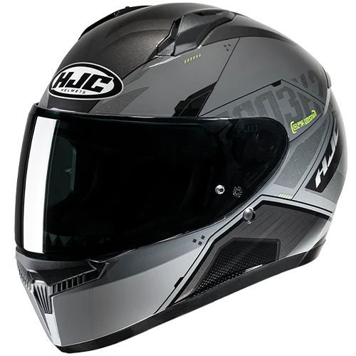 [M03HJC01000707-0S] HJC C10 Inka MC3H Kapalı Motosiklet Kaskı Gri (S)