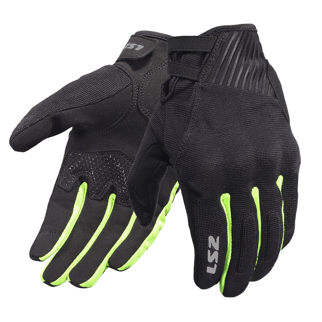 [M01LS203012082-0S] LS2 DART 2 EVO ELDİVEN SİYAH-NEON SARI (S)