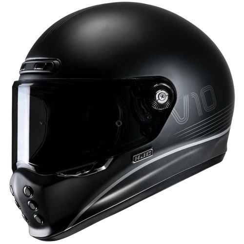 [M03HJC01001609-0S] HJC V10 Tami MC5SF Kapalı Motosiklet Kaskı Siyah (S)