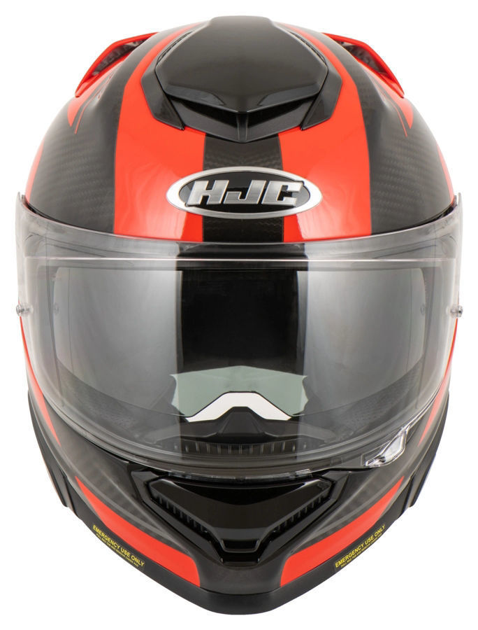 HJC RPHA71 Hamil MC1 Carbon Kapalı Motosiklet Kaskı Kırmızı
