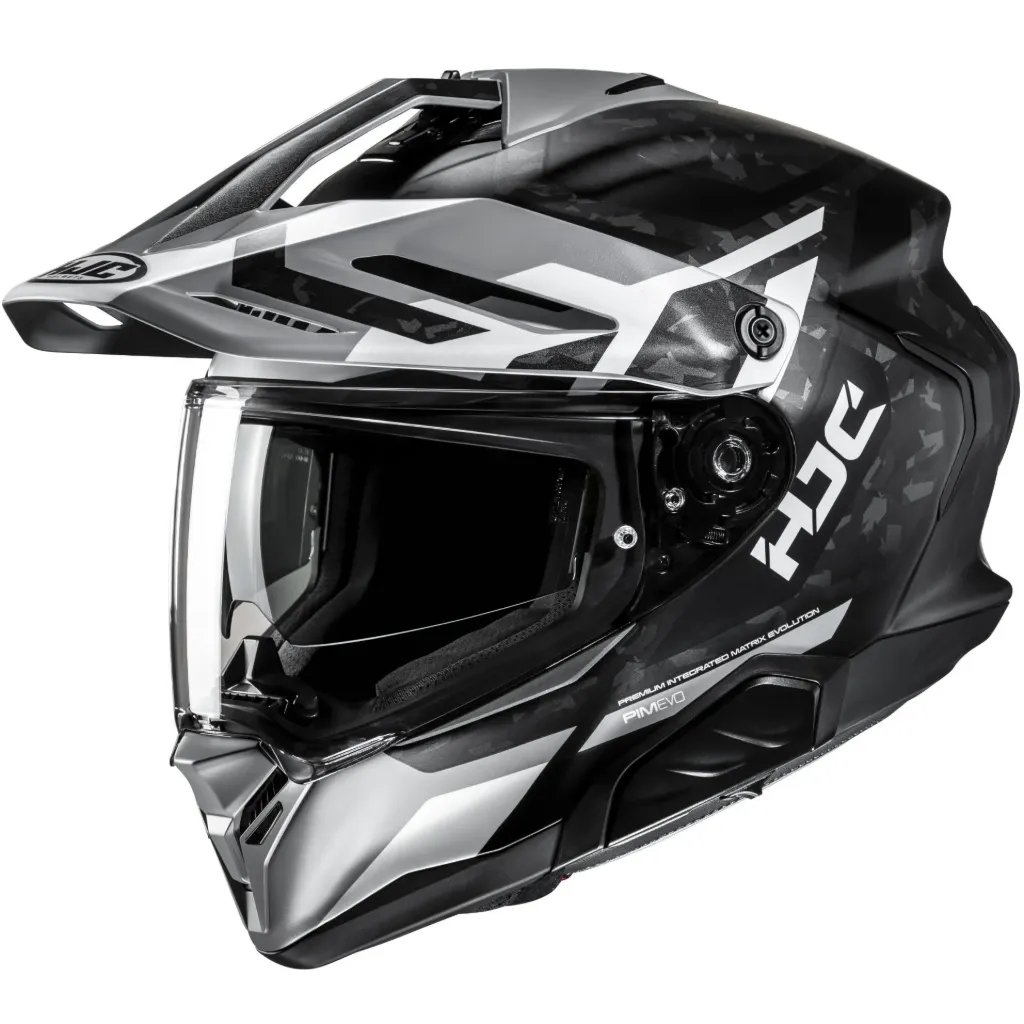 [M03HJC04000109-0S] HJC RPHA60 Dakar MC5SF Kapalı Motosiklet Kaskı Siyah Gri (S)