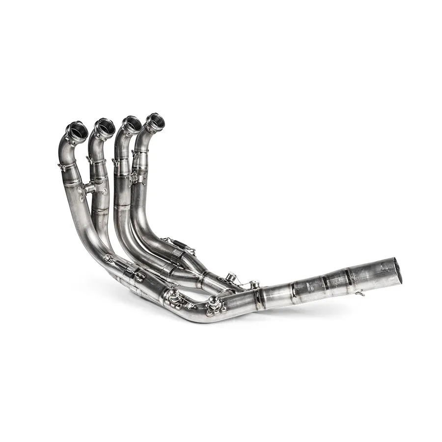 [M05AKR14030200-00] AKRAPOVIC E-B10E8 BMW S 1000 R / M 1000 R (21-26) - S 1000 RR / M 1000 RR (19-25) (TITANIUM) HEADERS