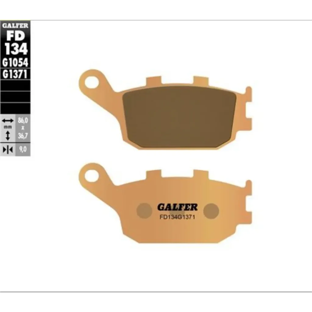 [FD134G1371] GALFER FD134G1371 SİNTER METAL ARKA FREN BALATASI
