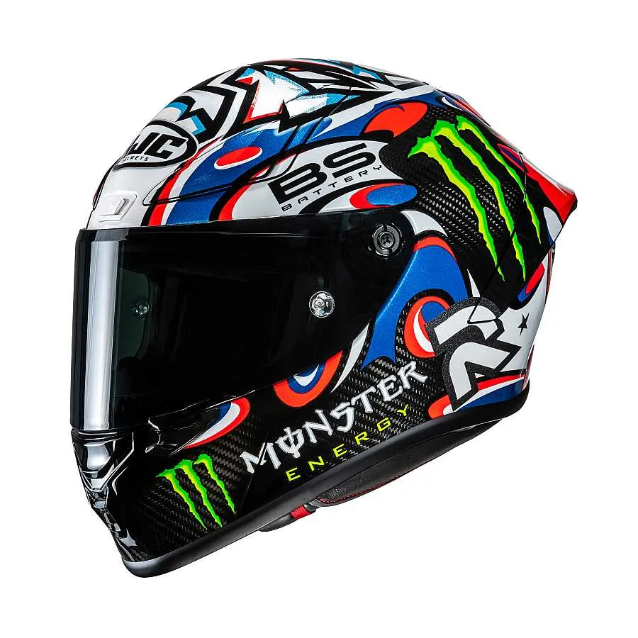 HJC RPHA1 V2 KASK CARBON QUARTARARO LE MANS 3 MC21