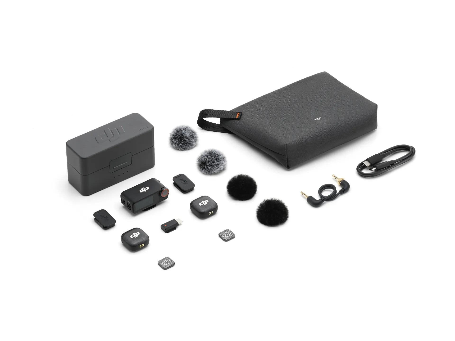 [6937224116344] DJI MİC 3 (2 TX + 1 RX + CHARGİNG CASE