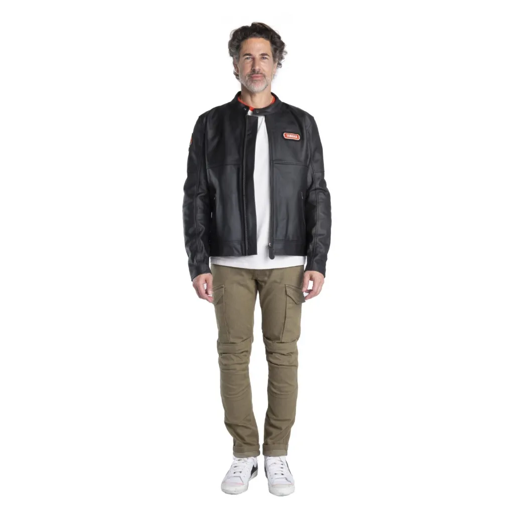 [A24PP102G21L] YAMAHA Sports Heritage Erkek Sürüş Kargo Pantolonu Haki (XL)