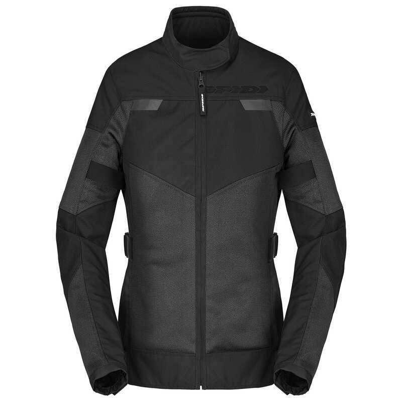[M02SPD01010470-1S] SPIDI TOUR NET TEX LADY KADIN CEKET SİYAH (XS)