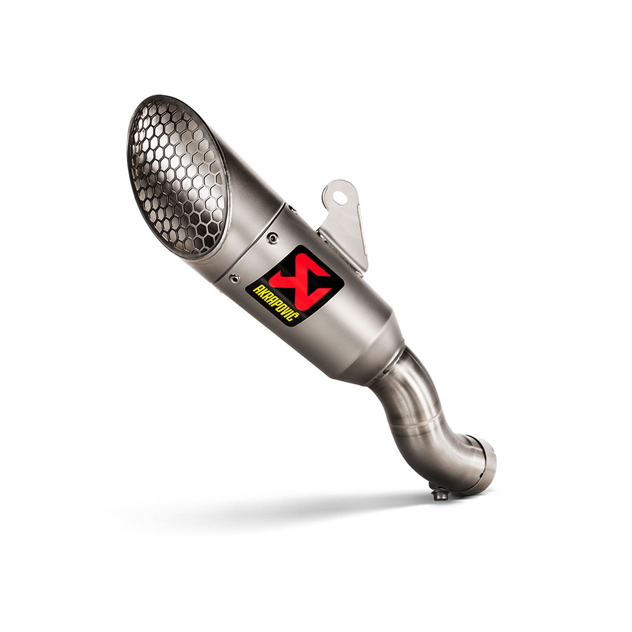 [M05AKR14020218-00] AKRAPOVIC S-Y3SO6-IVOSS YAMAHA R25 (22-26) - MT-25 (22-26) SLIP-ON LINE (SS) EGZOZ