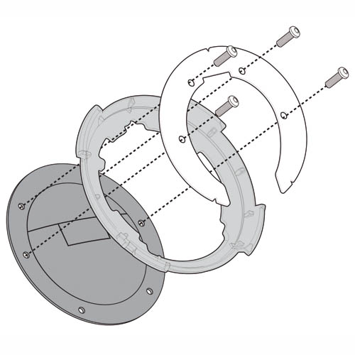 [M05GVI03060400-00] GIVI BF23 DEPOÜSTÜ ÇANTA APARATI (YAMAHA)