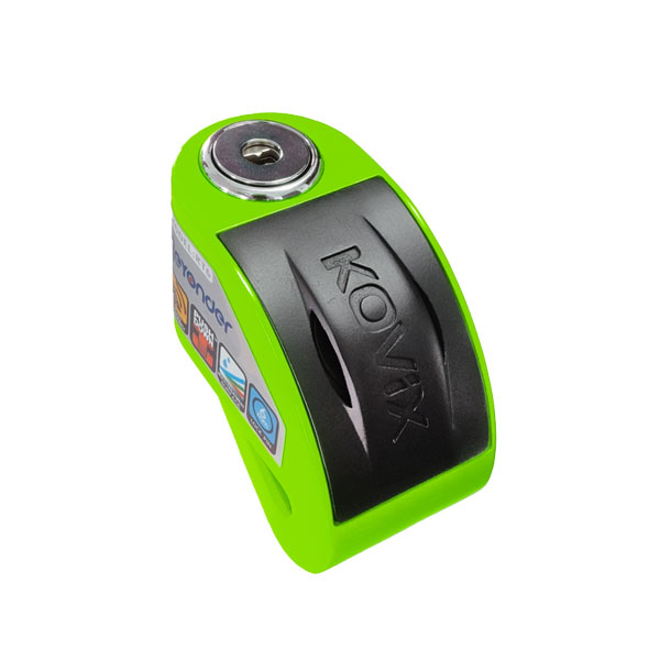 KOVIX KT6/CB-FG ALARMLI DİSK KİLİT YEŞİL