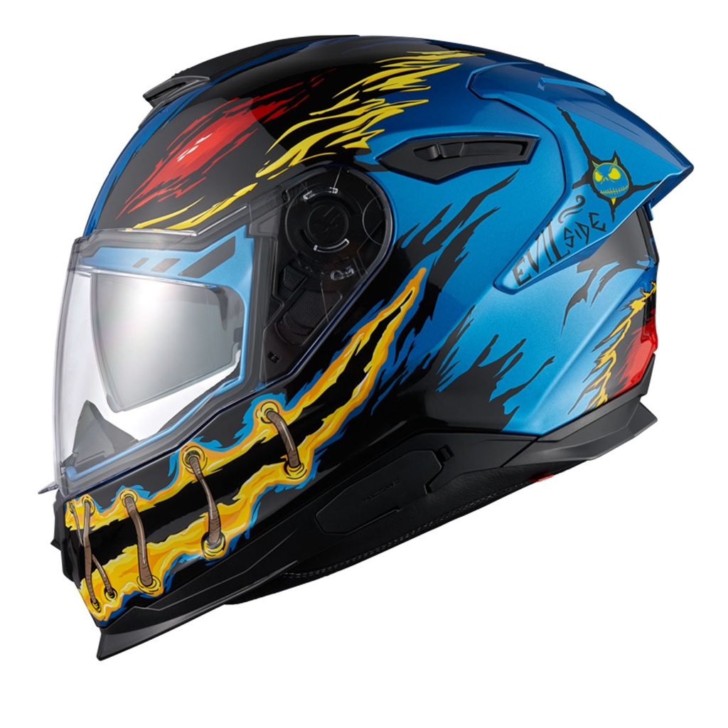 [M1346606-04] NEXX Y.100R NIGHT RIDER SKY MAVİ KASK